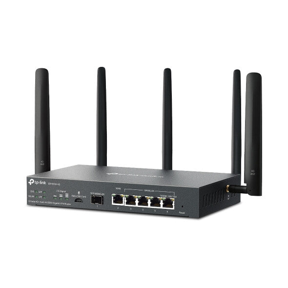 TP-Link Omada ER706W-4G draadloze router Gigabit Ethernet Dual-band (2.4 GHz / 5 GHz) Zwart