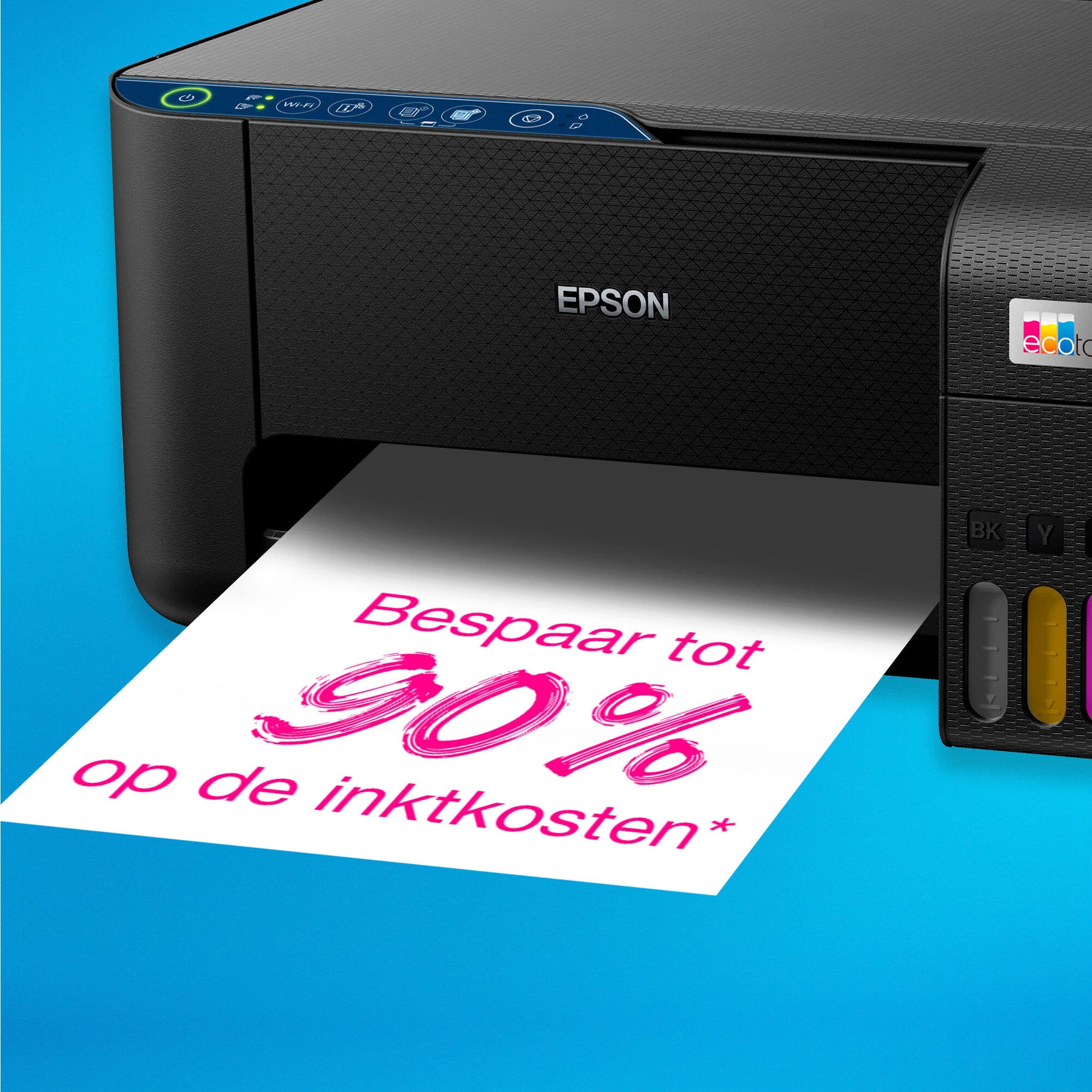 Epson EcoTank ET-2861 A4 multifunctionele Wi-Fi-printer met inkttank, inclusief tot 3 jaar inkt