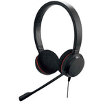Jabra Evolve 20 Headset Bedraad Hoofdband Kantoor/callcenter USB Type-C Zwart