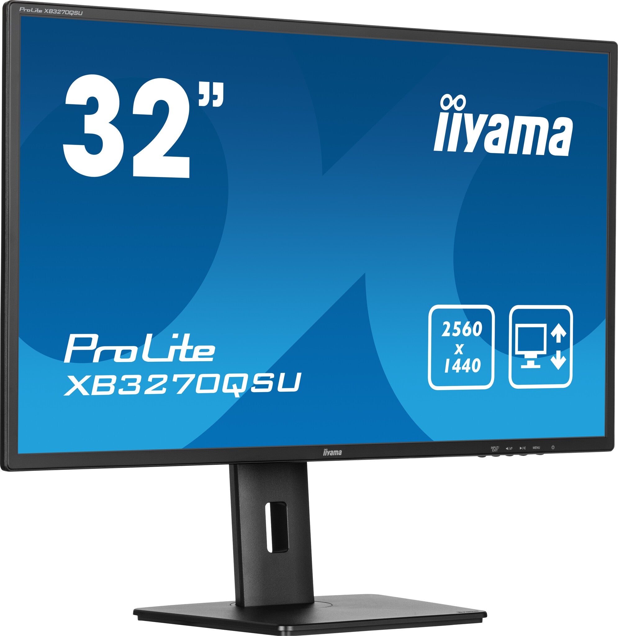iiyama ProLite XB3270QSU-B1 computer monitor 80 cm (31.5") 2560 x 1440 Pixels Quad HD LED Zwart