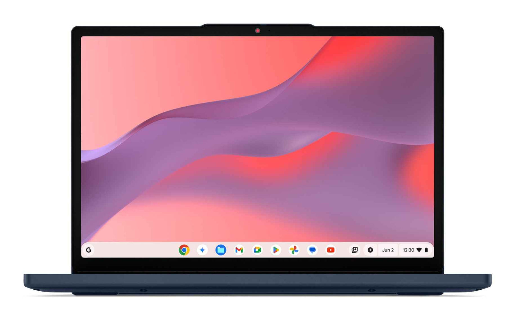 Lenovo Chrome 14M8911 MediaTek Kompanio 540 Chromebook 35,6 cm (14") WUXGA 8 GB LPDDR5x-SDRAM 128 GB UFS Wi-Fi 6E (802.11ax) ChromeOS Belgisch Blauw