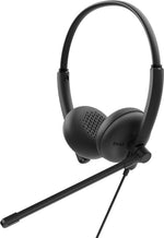 DELL WH125 Headset Bedraad Hoofdband Oproepen/muziek USB Type-C Zwart