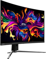 MSI MPG 321CURX QD-OLED computer monitor 80 cm (31.5") 3840 x 2160 Pixels 4K Ultra HD Zwart