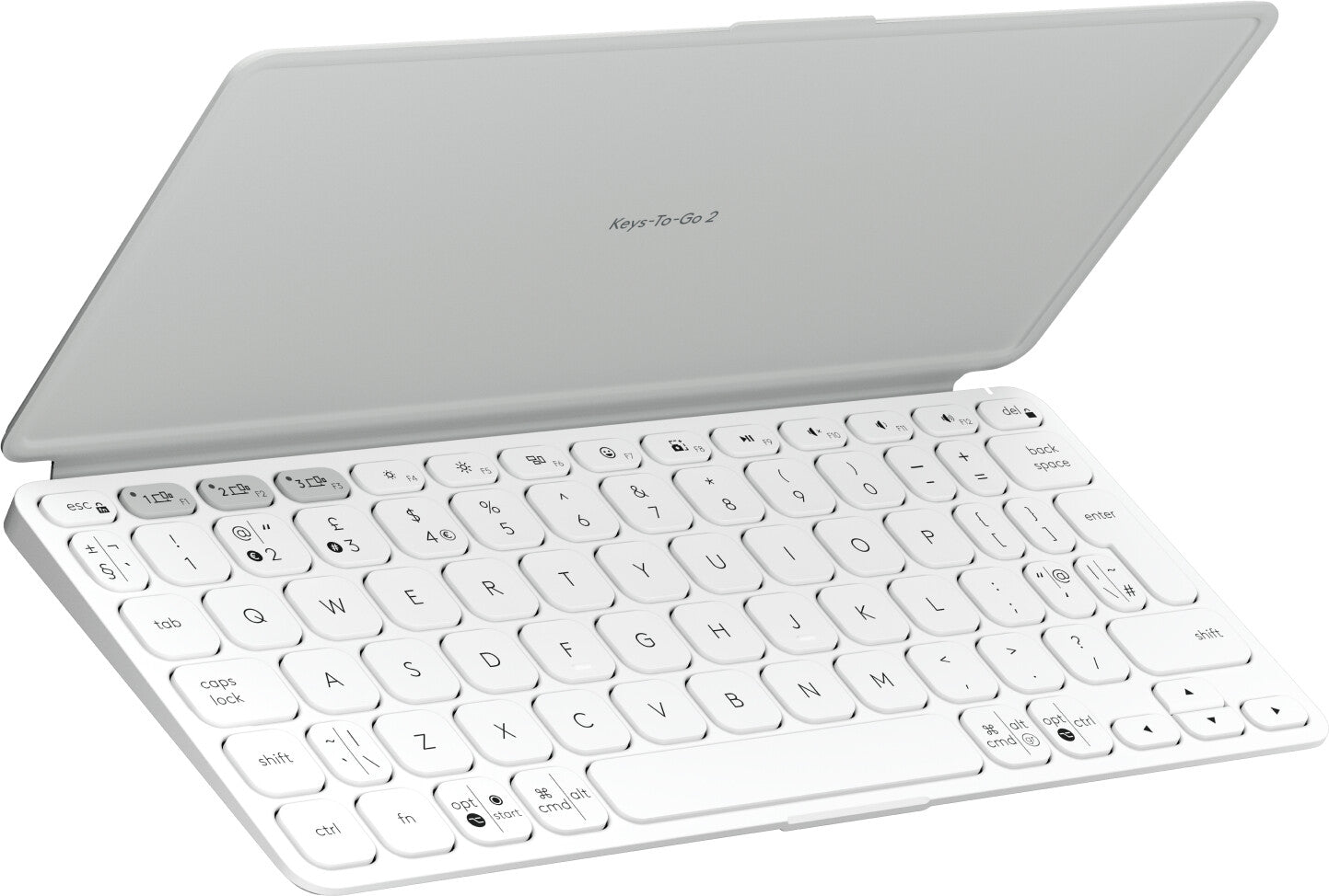 Logitech Keys-To-Go 2 Pale Grey US INT'L