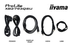iiyama ProLite XB2793QSU-B1 computer monitor 68,6 cm (27") 2560 x 1440 Pixels Quad HD LED Zwart