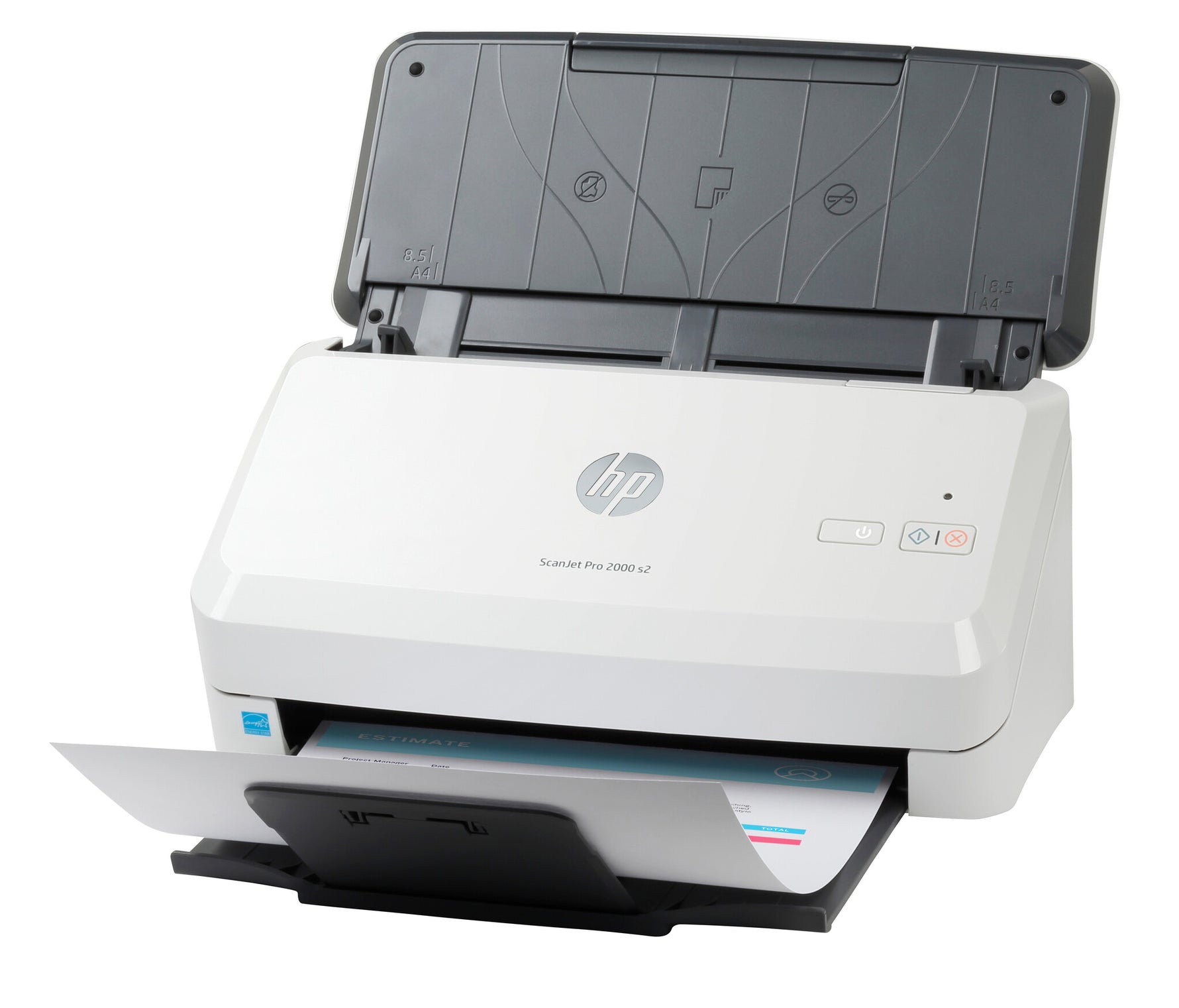 HP ScanJet Pro 2000 s2 Paginascanner 600 x 600 DPI A4 Zwart, Wit