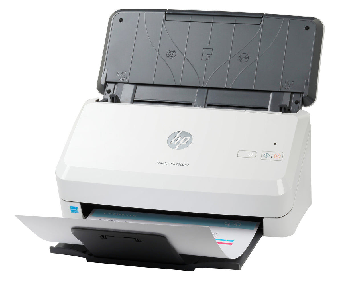 HP ScanJet Pro 2000 s2 Paginascanner 600 x 600 DPI A4 Zwart, Wit