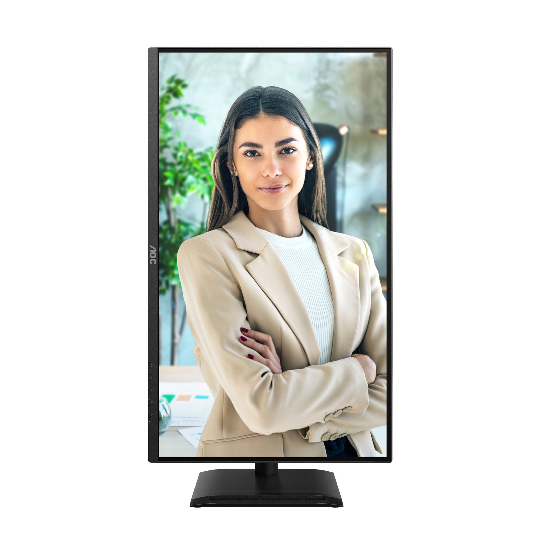 AOC Q27P4C computermonitor 68,6 cm (27") 2560 x 1440 Pixels Zwart