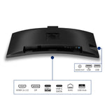 Philips 3000 series 34B2U3600CH/00 computer monitor 86,4 cm (34") 3440 x 1440 Pixels Wide Quad HD LCD Zwart