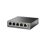 TP-Link TL-SG1005P Unmanaged Gigabit Ethernet (10/100/1000) Power over Ethernet (PoE) Zwart