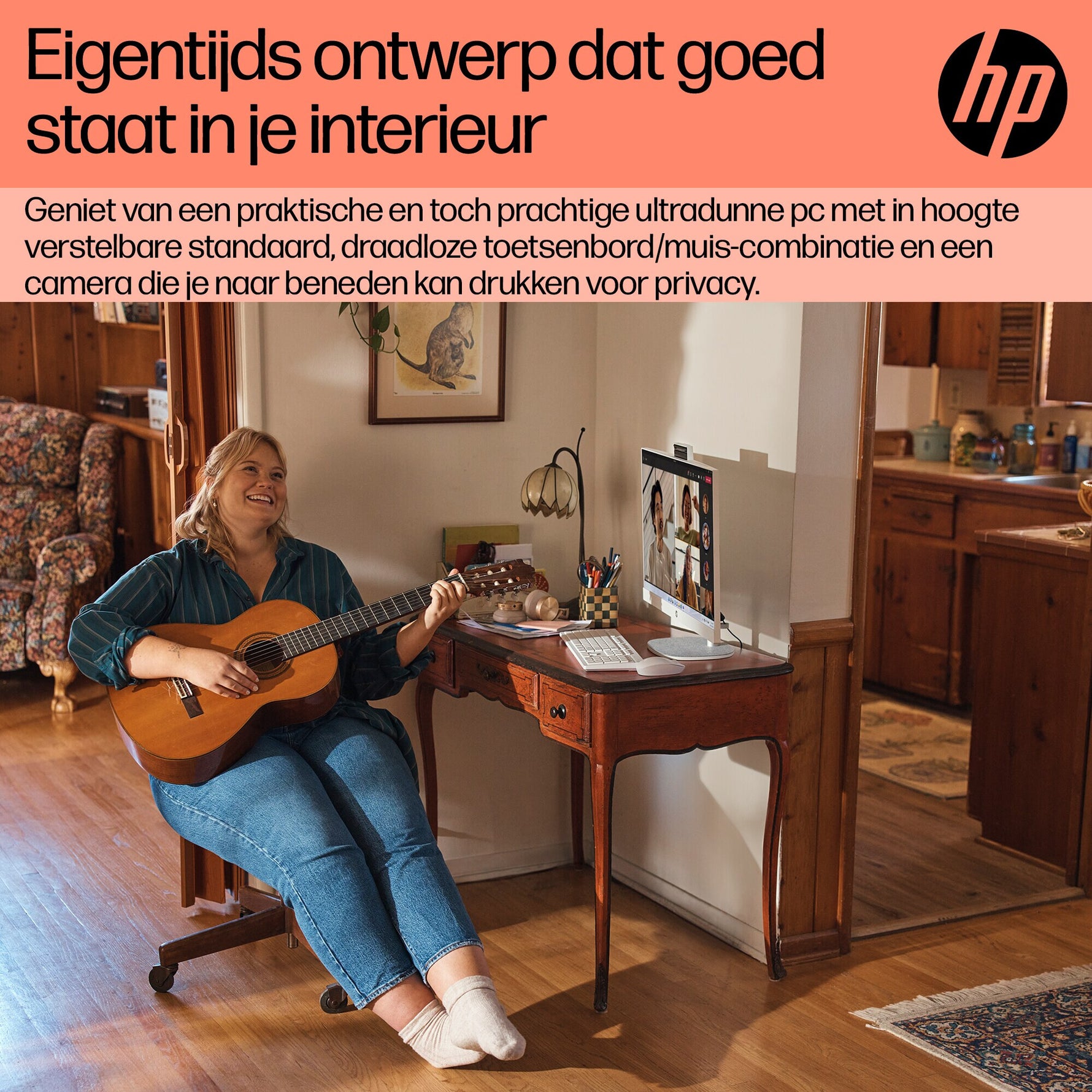 HP 24-cr0050nd AMD Ryzen™ 5 7520U 60,5 cm (23.8") 1920 x 1080 Pixels Alles-in-één-pc 8 GB LPDDR5-SDRAM 512 GB SSD Windows 11 Home Wi-Fi 6 (802.11ax) Zwart