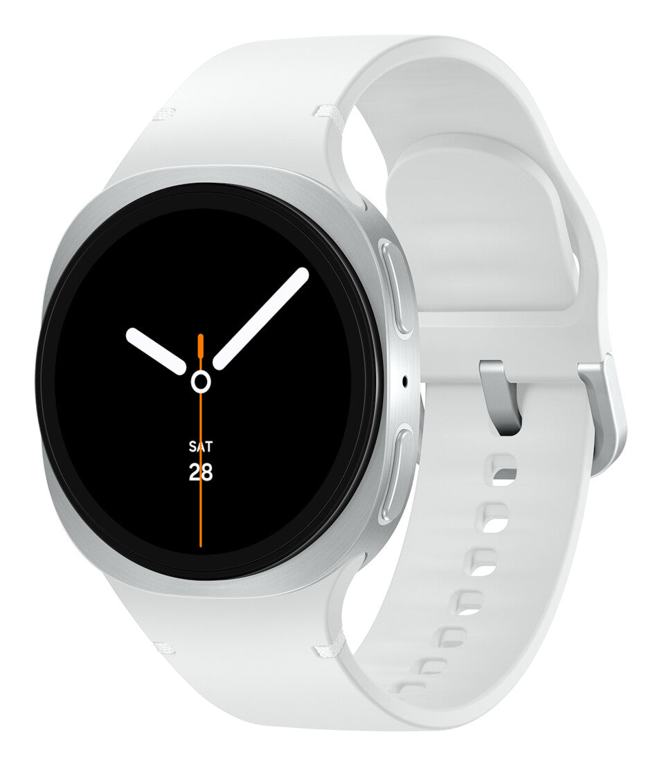 Samsung SM-L325FZSAEUB smartwatch & sportwatch 3,3 cm (1.3") AMOLED 40 mm Digitaal 438 x 438 Pixels Touchscreen 4G Zilver Wifi GPS
