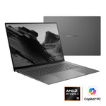 ASUS Zenbook S16 UM5606GA-SS180W Copilot+ PC AMD Ryzen AI 9 465 Laptop 40,6 cm (16") 3K 32 GB LPDDR5x-SDRAM 1 TB SSD Wi-Fi 7 (802.11be) Windows 11 Home Nederlands Grijs
