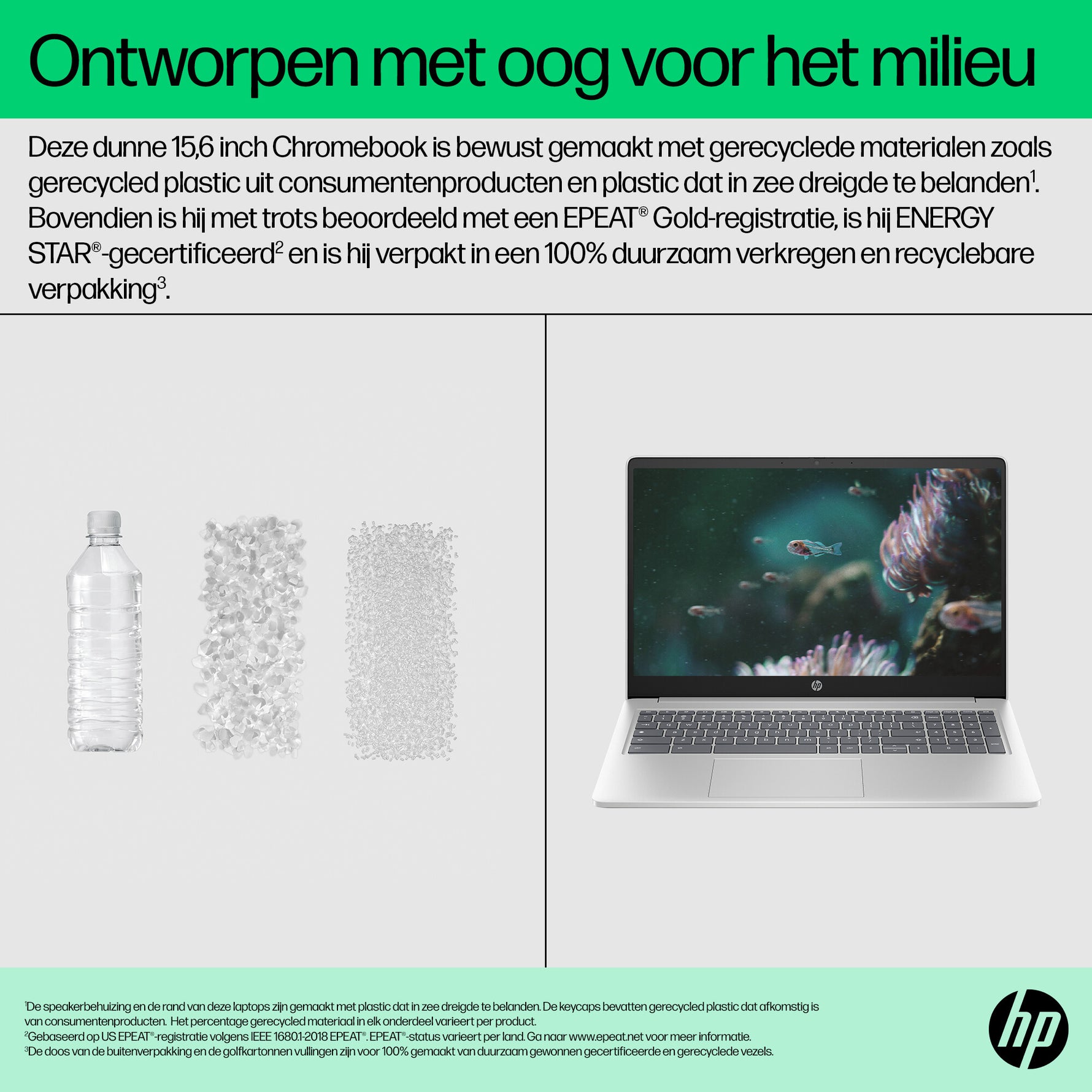 HP Chromebook 15a-nb0240nd Intel® Core™ i3 i3-N305 39,6 cm (15.6