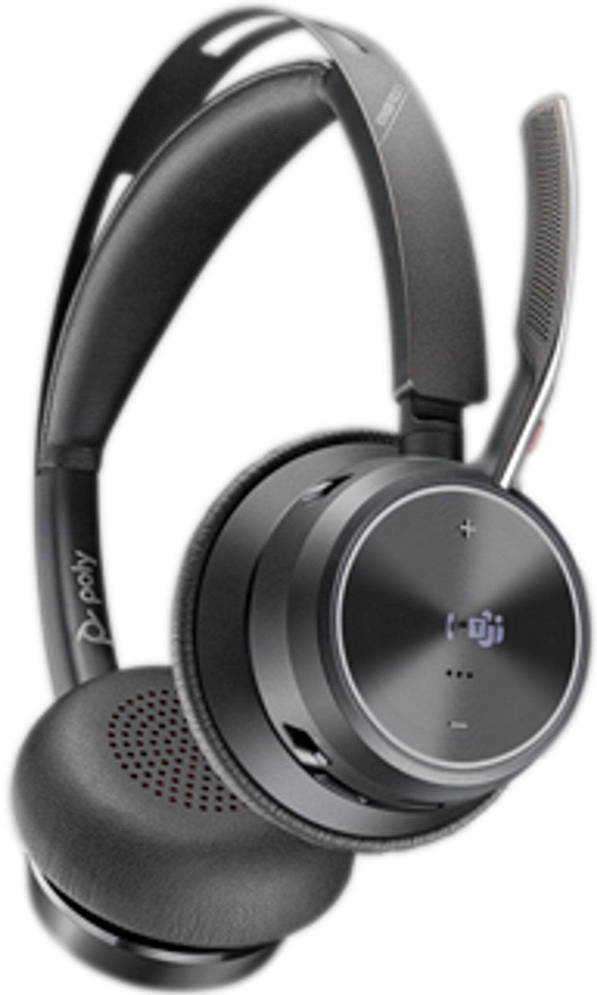 HP Poly Voyager Focus 2 Microsoft Teams Certified USB-C-C Headset +USB-C/A Adapter