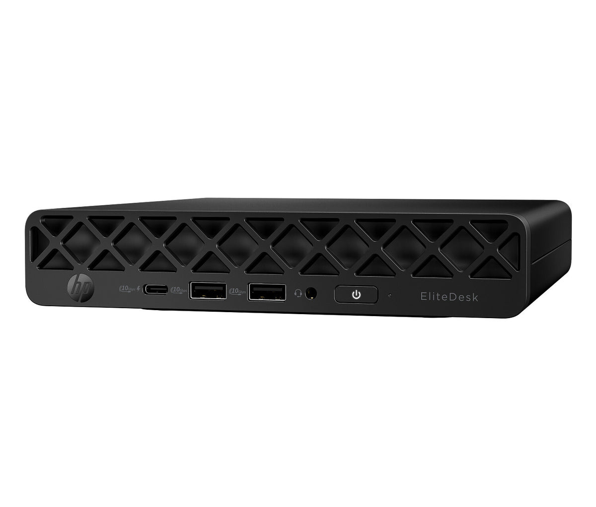 HP EliteDesk 8 Mini G1a PC AMD Ryzen™ 5 220 16 GB DDR5-SDRAM 512 GB SSD Windows 11 Pro Mini PC Zwart