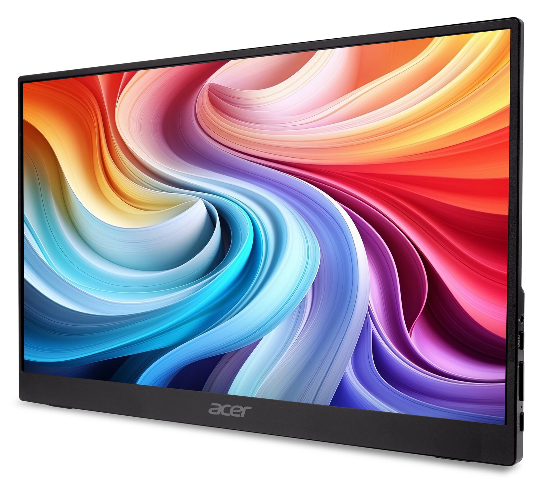 Acer PM161QB1bmiuux Draagbare monitor Zwart 39,6 cm (15.6") LCD 1920 x 1080 Pixels