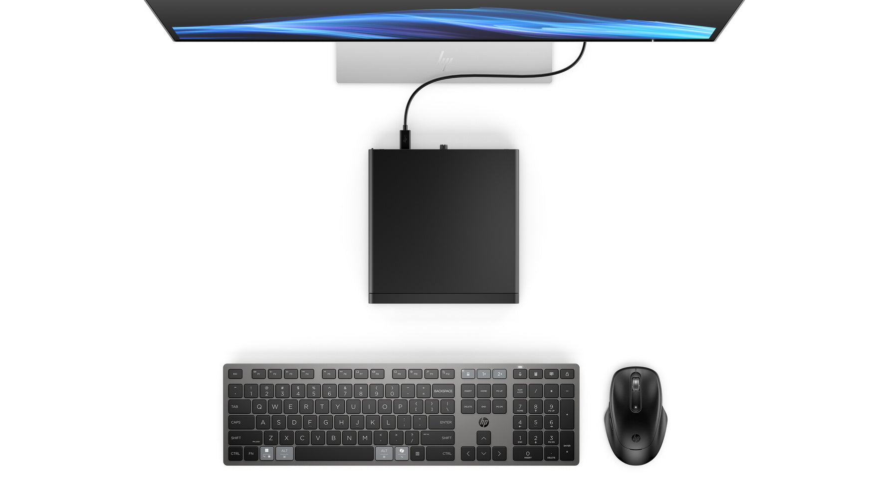 HP EliteDesk 8 Mini G1a Next Gen AI Copilot+ PC AMD Ryzen Al 7 350 32 GB DDR5-SDRAM 512 GB SSD Windows 11 Pro Mini PC AI PC Zwart