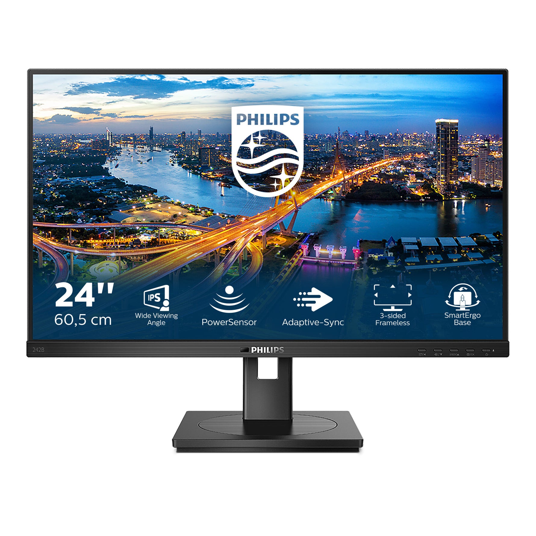 Philips B Line 242B1/00 computer monitor 60,5 cm (23.8