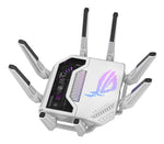 ASUS ROG Rapture GT-BE19000AI draadloze router 10 Gigabit Ethernet Tri-band (2,4 GHz / 5 GHz / 6 GHz) Wit