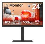 LG 24BA750-B computer monitor 60,5 cm (23.8") 1920 x 1080 Pixels Full HD LCD Zwart