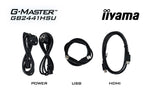 iiyama G-MASTER GB2441HSU-B1 computer monitor 60,5 cm (23.8") 1920 x 1080 Pixels Full HD LED Zwart
