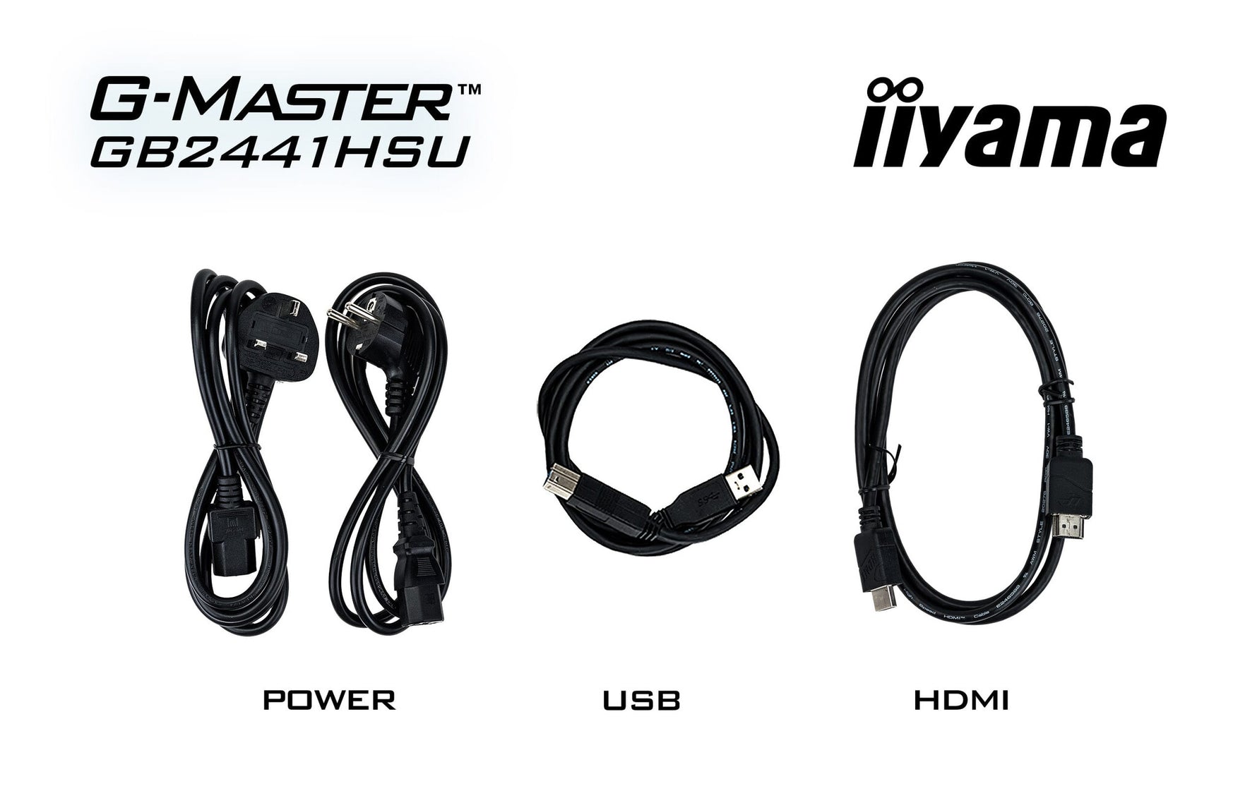 iiyama G-MASTER GB2441HSU-B1 computer monitor 60,5 cm (23.8") 1920 x 1080 Pixels Full HD LED Zwart