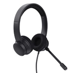 Trust HS-260 Headset - USB headset voor kantoor en calls – Lichtgewicht ontwerp – Verstelbare microfoon – business model - Zwart