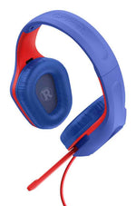 Trust GXT 415SM Zirox Headset Bedraad Hoofdband Gamen Blauw, Rood