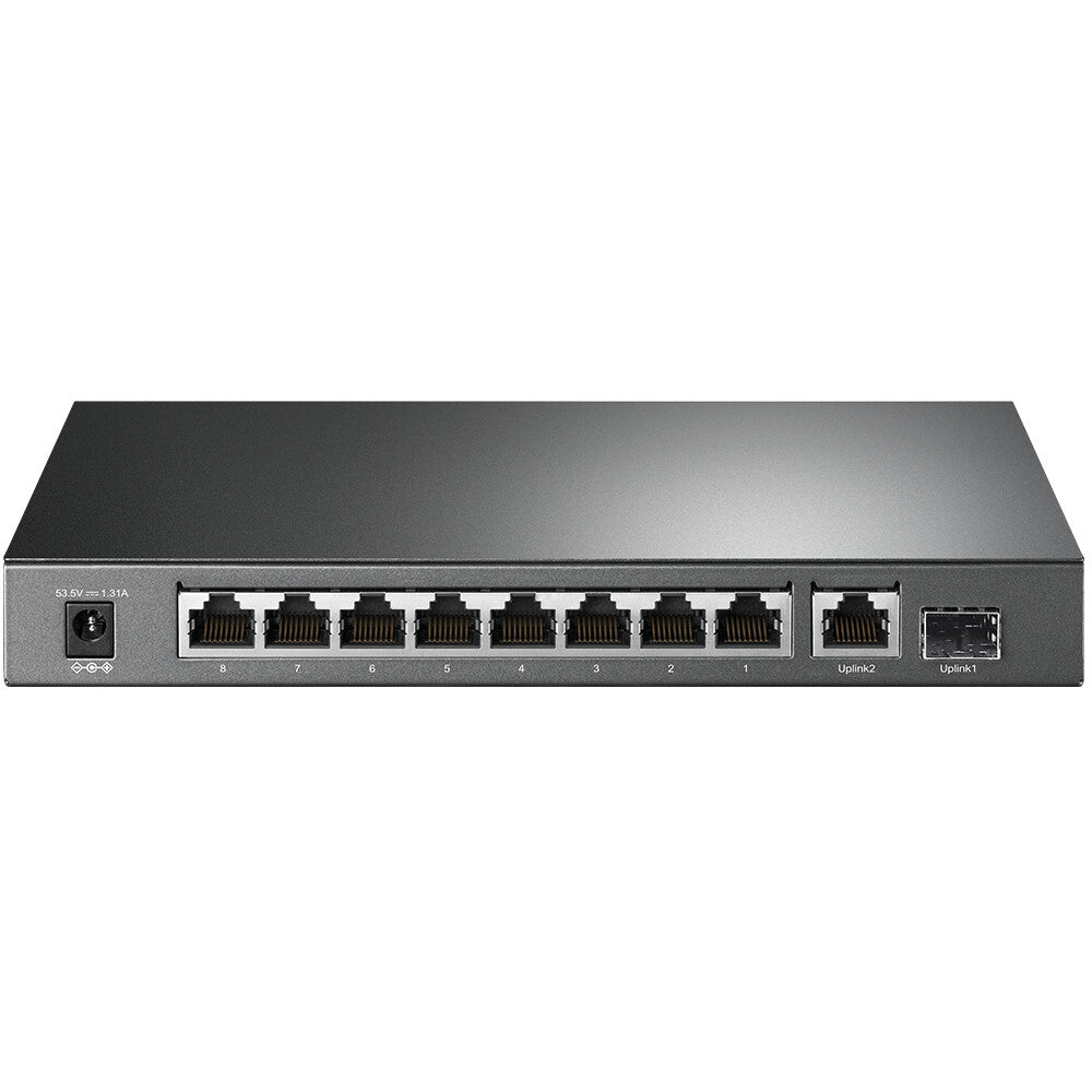 TP-Link TL-SG1210P Unmanaged Gigabit Ethernet (10/100/1000) Power over Ethernet (PoE) Grijs