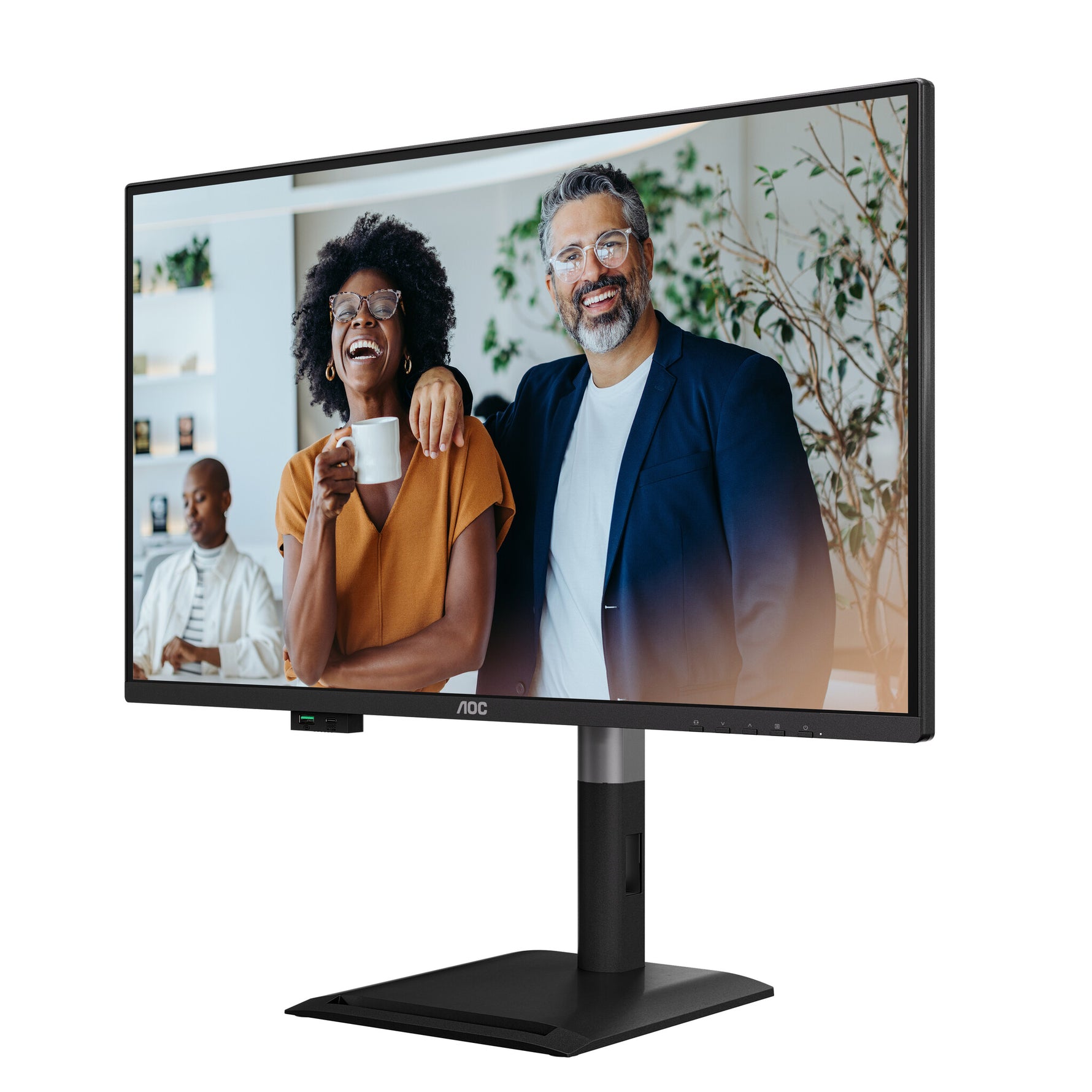 AOC Q27P4CV computer monitor 68,6 cm (27") 2560 x 1440 Pixels Quad HD LED Zwart