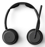 EPOS IMPACT 1000 MS UC ANC WL USB-C+A Stand Headset Draadloos Hoofdband Kantoor/callcenter USB Type-C Bluetooth Oplaadhouder Zwart