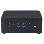 MSI Cubi NUC AI+ 2MG-002EU Copilot+ PC Intel Core Ultra 7 258V 32 GB LPDDR5x-SDRAM 1 TB SSD Windows 11 Home Mini PC Zwart