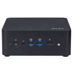 MSI Cubi NUC AI+ 2MG-007EU Copilot+ PC Intel Core Ultra 9 288V 32 GB LPDDR5x-SDRAM 1 TB SSD Windows 11 Pro Mini PC Zwart