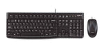 LOGITECH MK120 corded Desktop black USB (US)