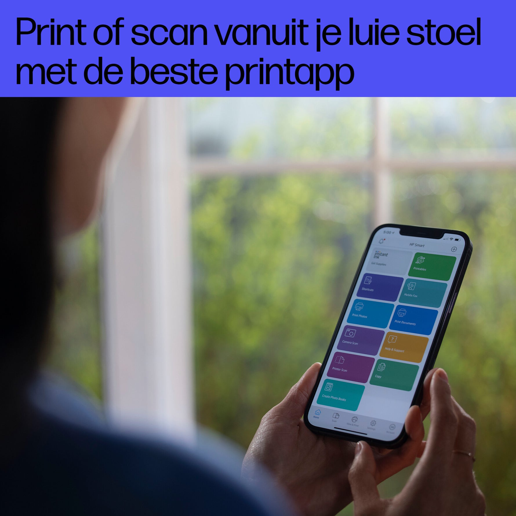 HP OfficeJet Pro 8125e Draadloos All-in-One Kleur Printer, Instant Ink; Dubbelzijdig printen