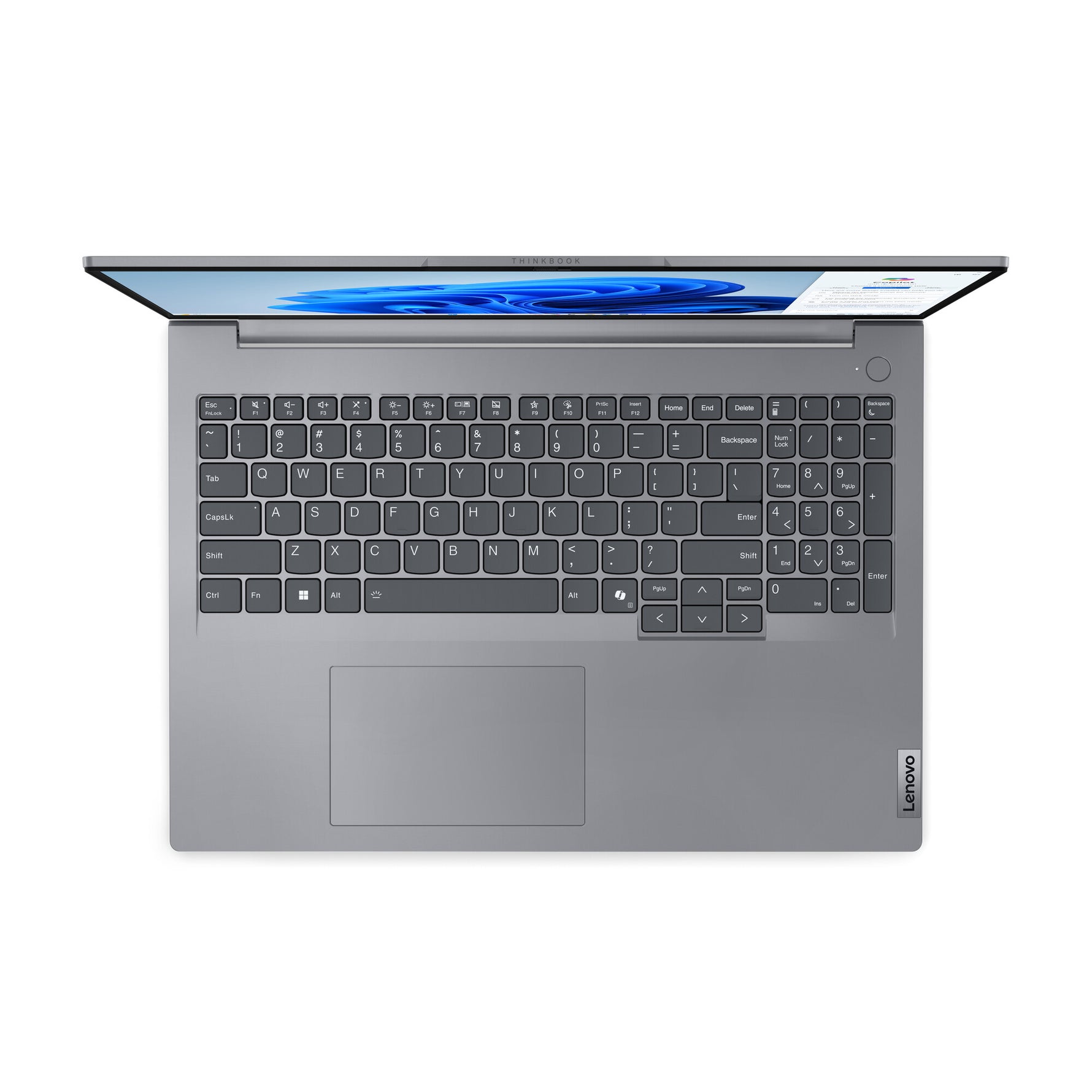 Lenovo ThinkBook 16 G7 ARP AMD Ryzen™ 5 7535HS Laptop 40,6 cm (16") WUXGA 16 GB DDR5-SDRAM 512 GB SSD Wi-Fi 6E (802.11ax) Windows 11 Pro Belgisch Grijs