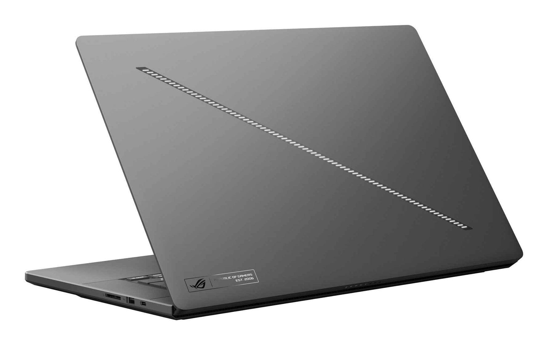 ASUS ROG Zephyrus G16 GU605MI-QR038W Intel Core Ultra 7 155H Laptop 40,6 cm (16") WQXGA 16 GB LPDDR5x-SDRAM 1 TB SSD NVIDIA GeForce RTX 4070 Wi-Fi 6E (802.11ax) Windows 11 Home Nederlands Grijs, Zwart