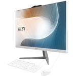 MSI Modern AM242 1M-1220EU Intel Core 5 120U 60,5 cm (23.8") 1920 x 1080 Pixels Alles-in-één-pc 8 GB DDR5-SDRAM 512 GB SSD Windows 11 Pro Wi-Fi 6E (802.11ax) Wit
