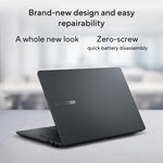 ASUS ExpertBook B1 B1403CVA-S68350X Intel Core 7 150U Laptop 35,6 cm (14") Full HD 16 GB DDR5-SDRAM 512 GB SSD Wi-Fi 6E (802.11ax) Windows 11 Pro US International Grijs