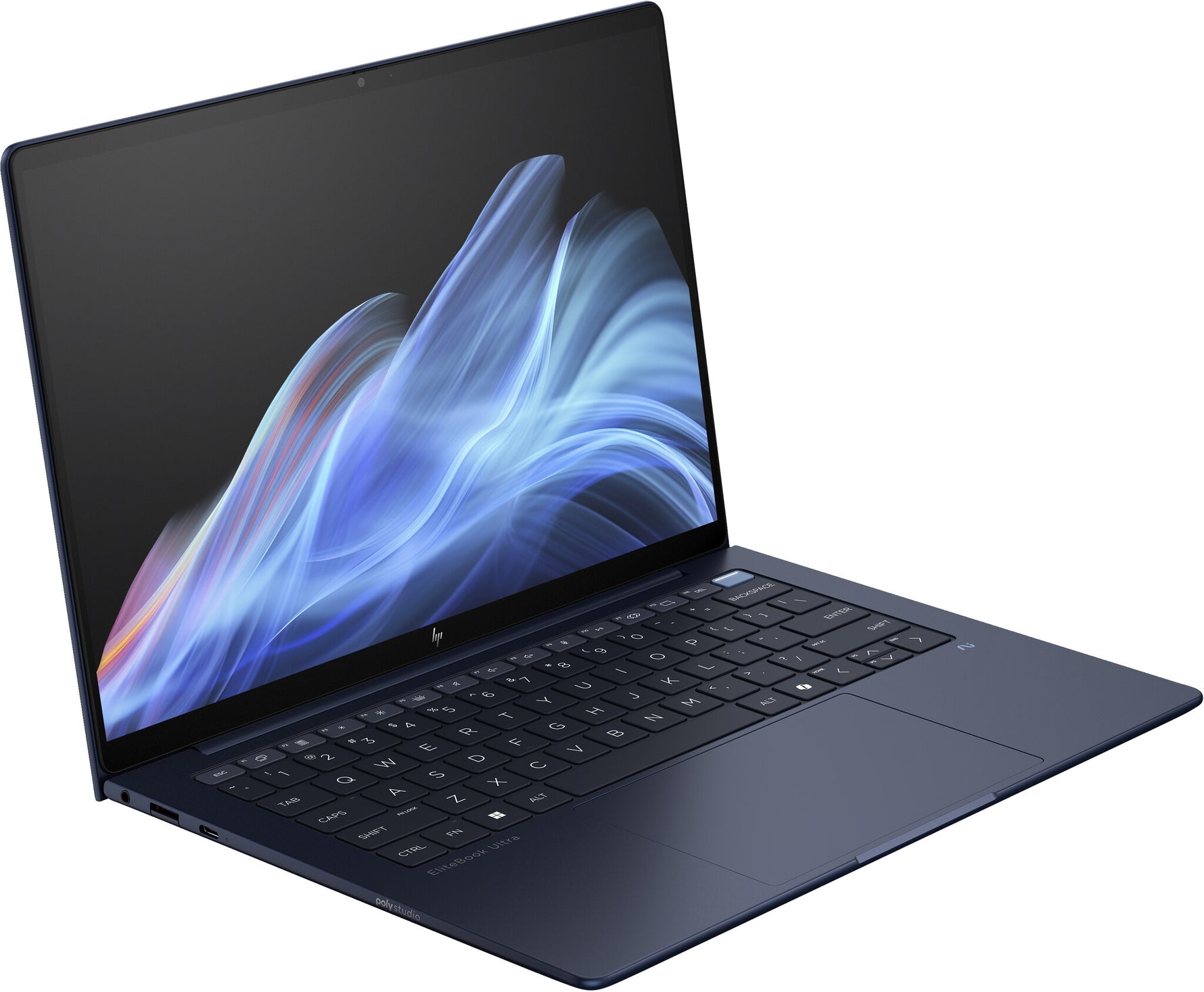 HP EliteBook Ultra G1i Next Gen AI Wolf Pro Security Edition Copilot+ PC Intel Core Ultra 7 258V Laptop 35,6 cm (14") 2.8K 32 GB LPDDR5x-SDRAM 1 TB SSD Wi-Fi 7 (802.11be) Windows 11 Pro Blauw