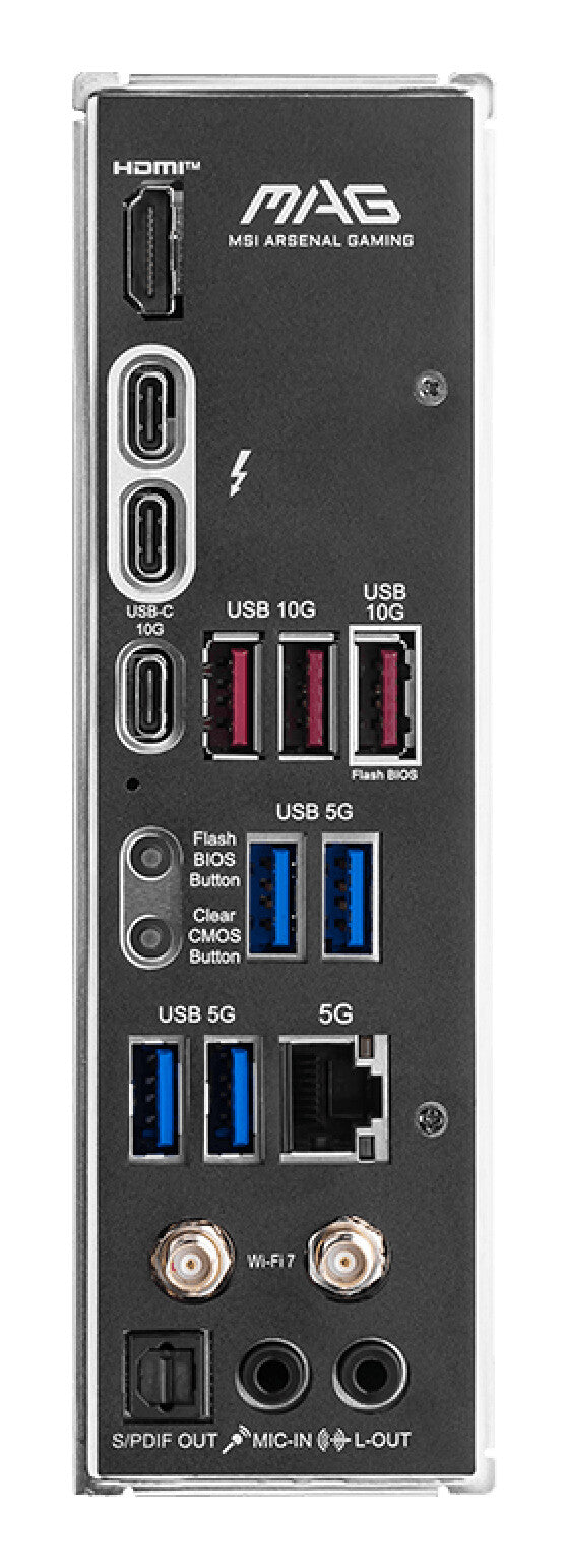 MSI MAG Z890 TOMAHAWK WIFI moederbord Intel Z890 LGA 1851 (Socket V1) ATX