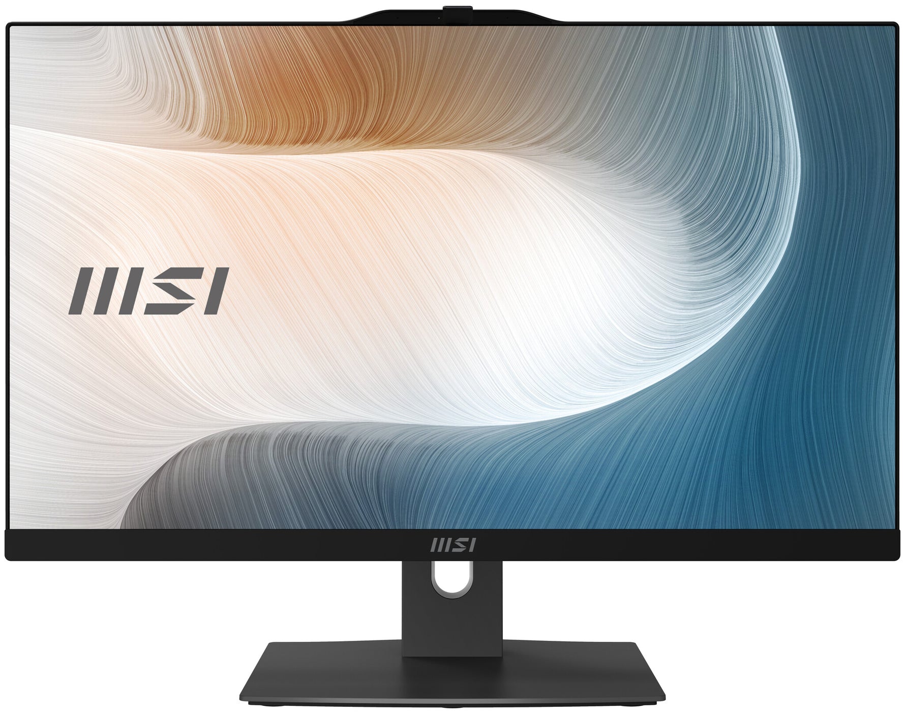 MSI Modern AM242P 1M-1223EU All-in-One PC/workstation Intel Core 5 120U 60,5 cm (23.8") 1920 x 1080 Pixels Alles-in-één-pc 8 GB DDR5-SDRAM 512 GB SSD Windows 11 Pro Wi-Fi 6E (802.11ax) Zwart