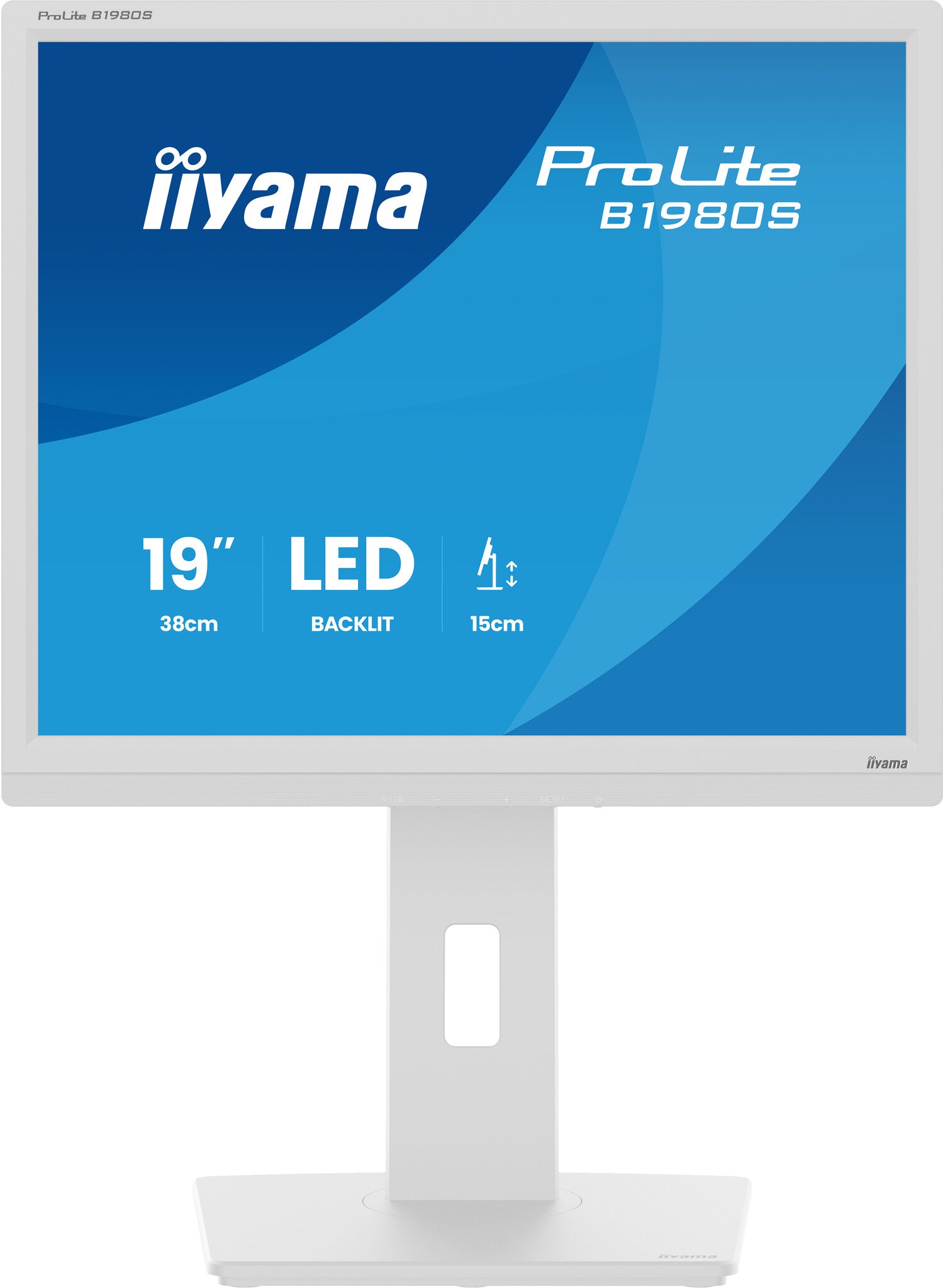 iiyama ProLite B1980S-W1 computer monitor 48,3 cm (19") 1280 x 1024 Pixels SVGA LED Wit