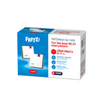 Mesh Set FRITZMESH SET 1600 2-PACK EDITION INTERNATIONAL Dual-band (2.4 GHz / 5 GHz) Wi-Fi 6 (802.11ax) Rood, Wit Intern
