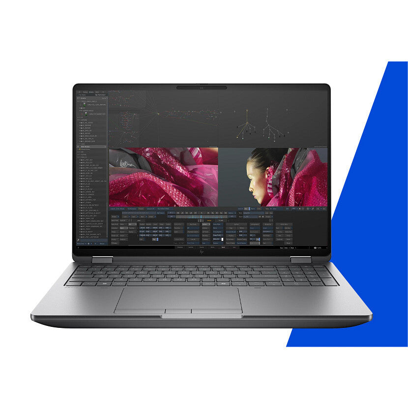 HP ZBook Fury C78GDET#UUG laptop Intel Core Ultra 7 255HX Mobiel werkstation 40,6 cm (16") 2.5K 32 GB DDR5-SDRAM 1 TB SSD NVIDIA RTX PRO 4000 Blackwell Wi-Fi 7 (802.11be) Windows 11 Pro AI Workstation, AI PC Zilver