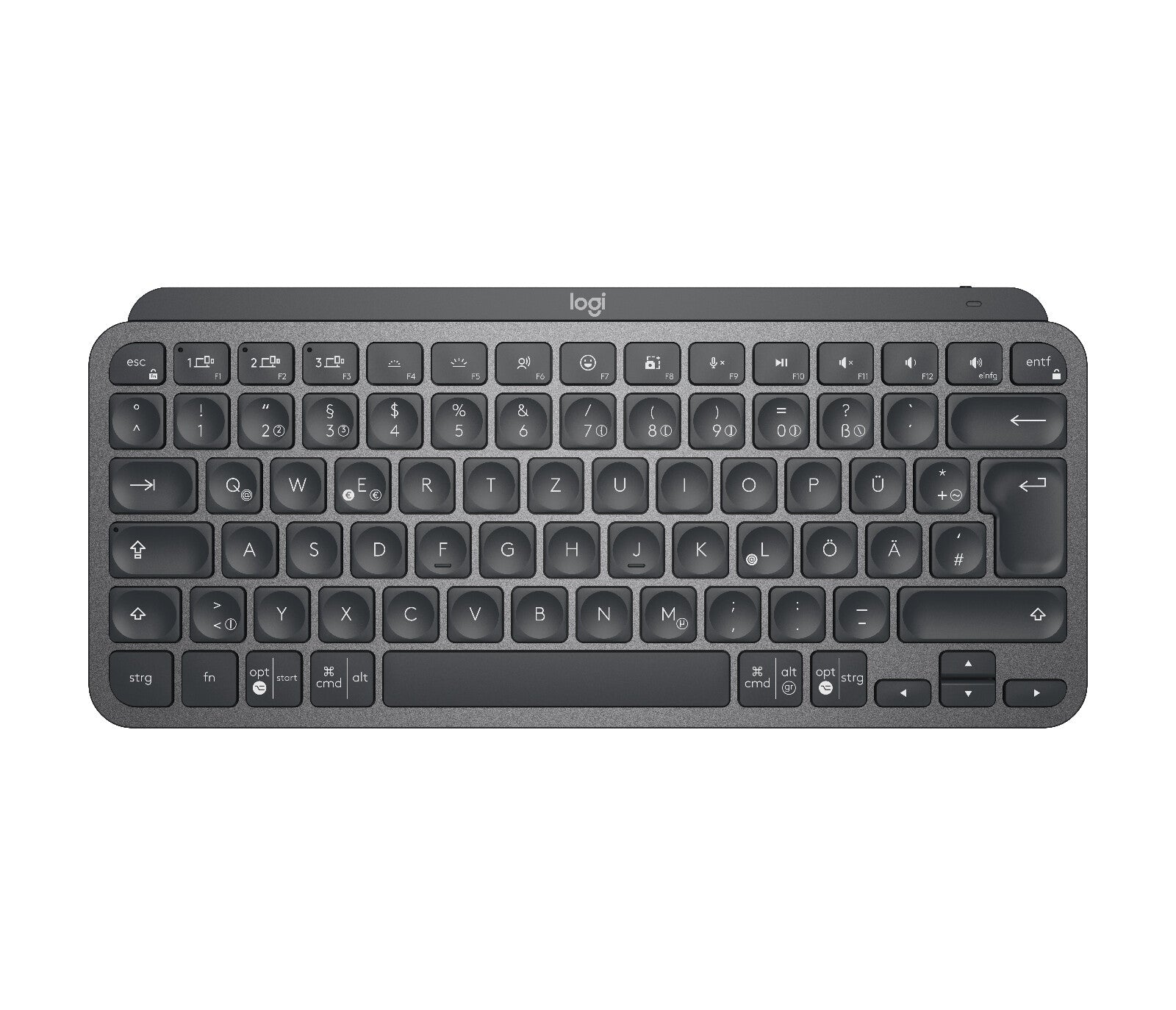 Logitech MX Keys Mini Wless Illumi Graph KBD DE