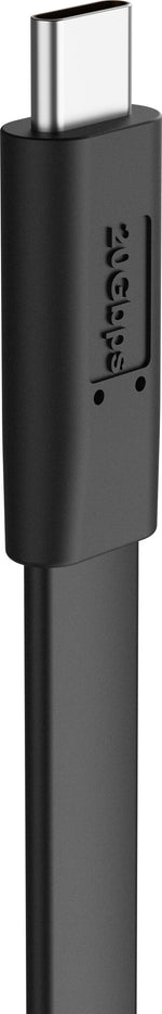 MSI DATAMAG 20GBPS 2TB externe solide-state drive USB Type-C USB 3.2 Gen 2x2 Zwart