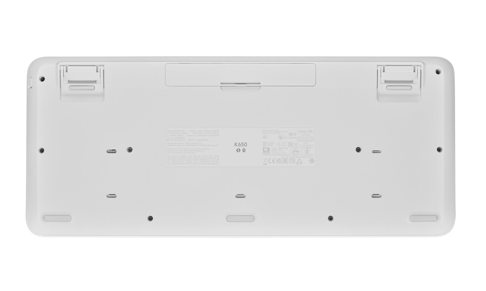 LOGITECH Signature K650 Keyboard wireless Bluetooth LE QWERTY Nordic Danish/Finnish/Norwegian/Swedish off-white (PAN)