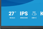 iiyama ProLite XB2797QSNP-B1 computer monitor 68,6 cm (27") 2560 x 1440 Pixels Quad HD LED Zwart